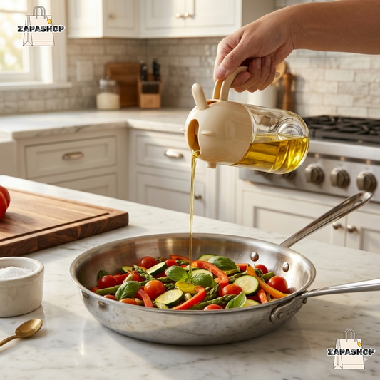 🎁 COMBO 2x1 | Aceitera Spray y Dispensador Diseño Oso | Air Fryer & BBQ