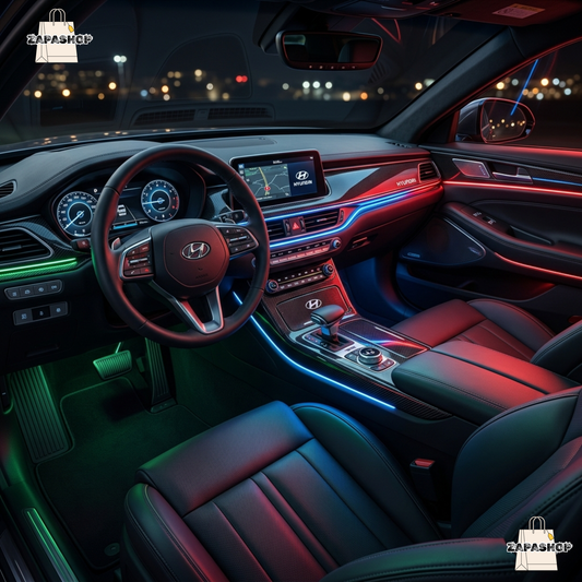 Las luces que hacen voltear cabezas — Cinta LED que transforma tu carro al instante