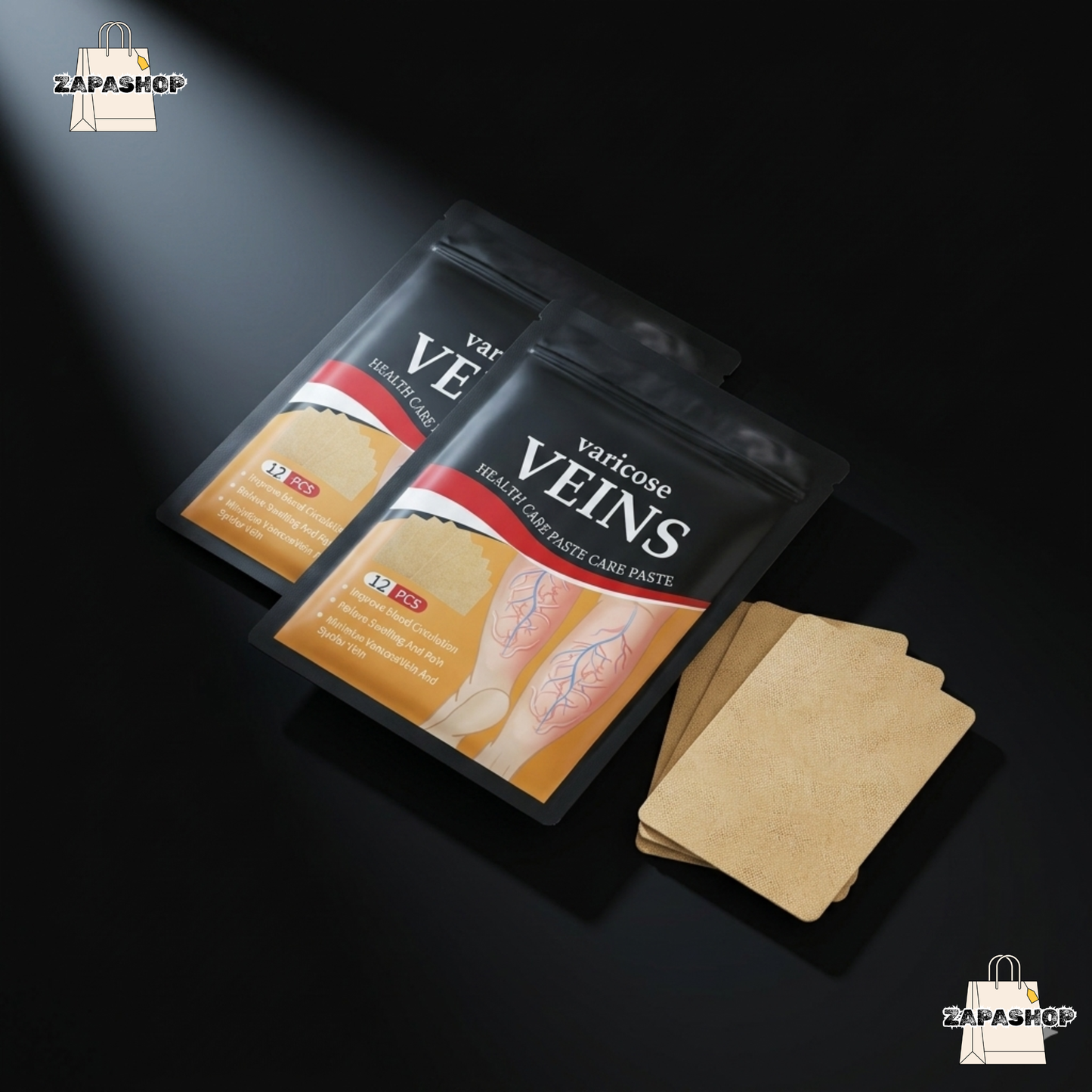 🌿 Parches para Várices — Alivio Natural, Piernas Ligeras desde la Primera Noche