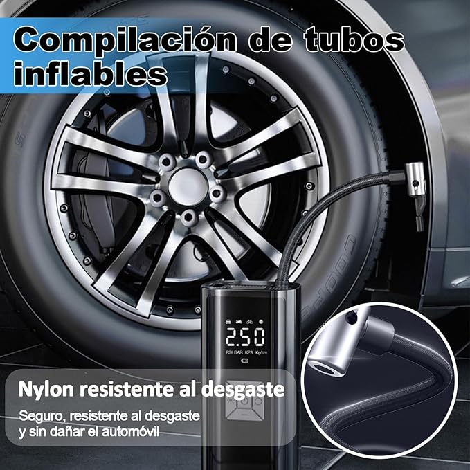 COMPRESOR DE AIRE CON WIRELESS DIGITAL EG-216