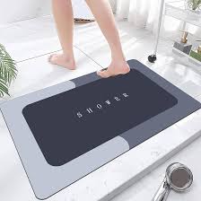 ALFOMBRA DE BAÑO SUPER ABSORBENTE ROSADA
