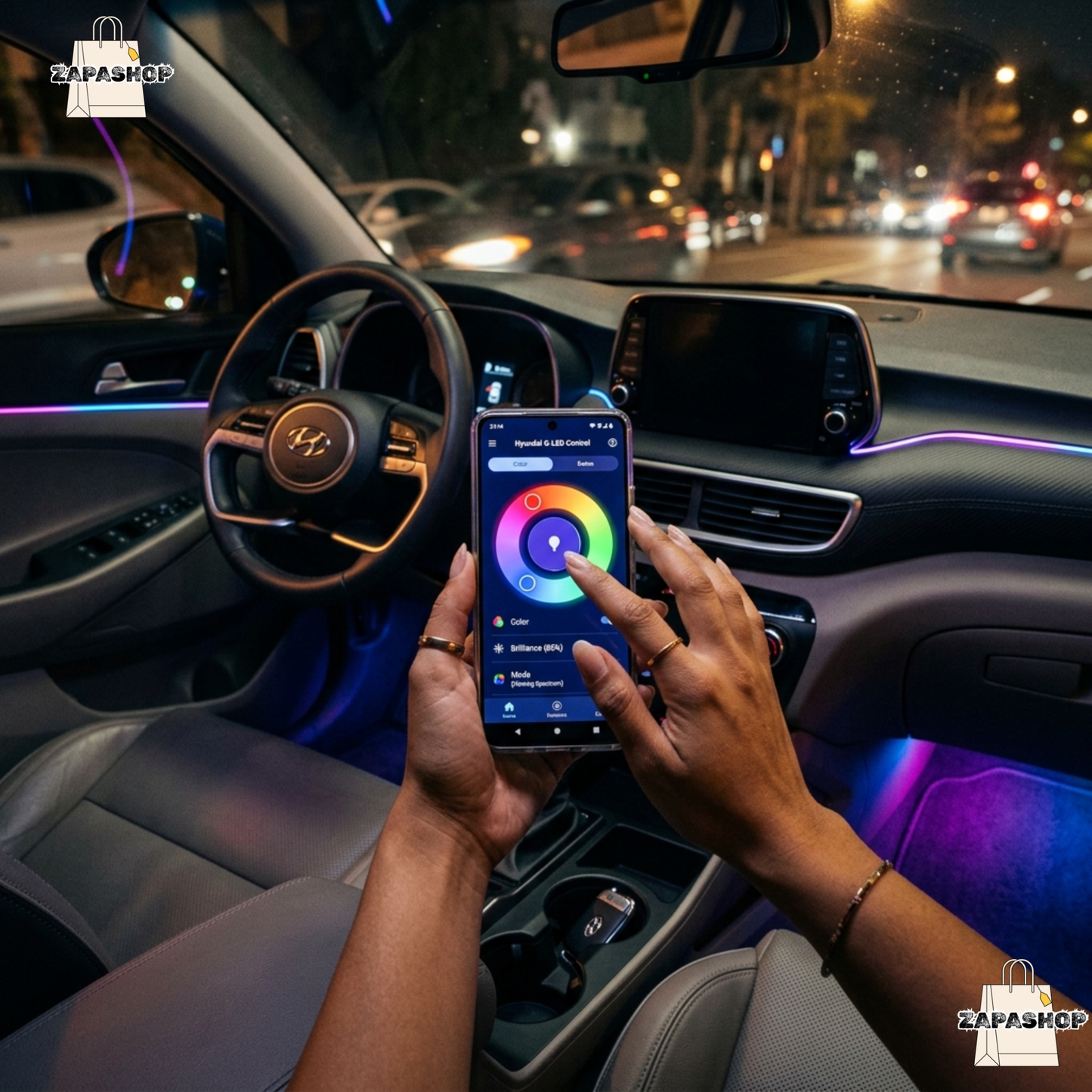 Las luces que hacen voltear cabezas — Cinta LED que transforma tu carro al instante