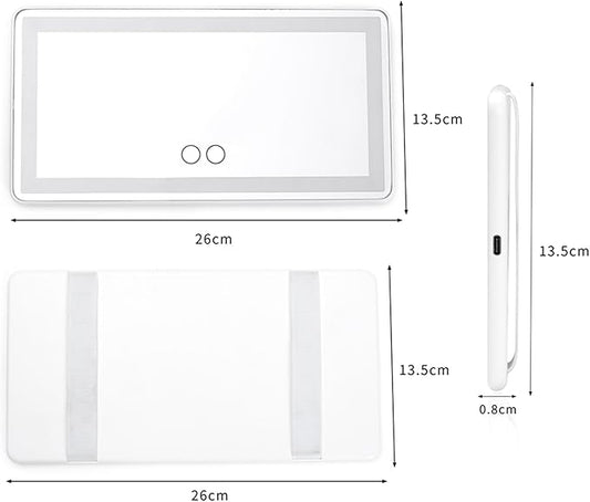 Espejo LED Premium para Autos – Elegancia al Volante.