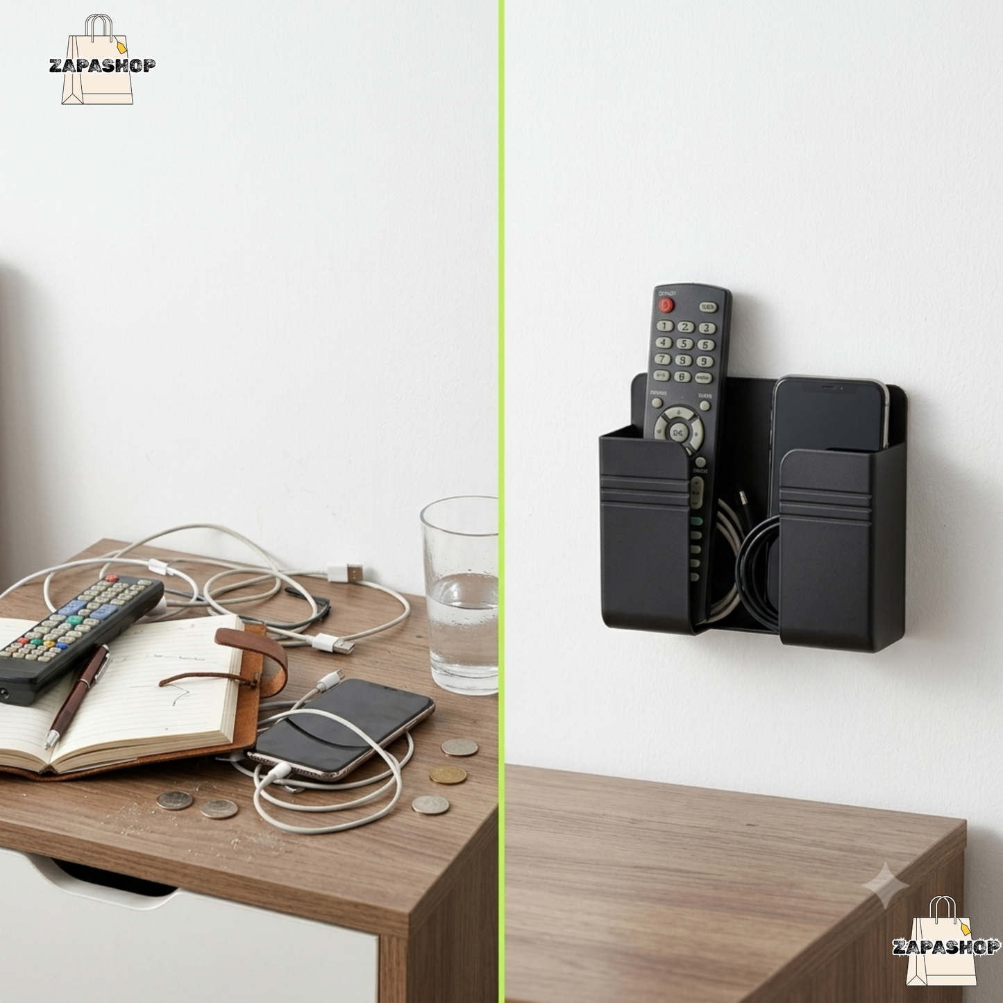 🔥 Organizador de Pared — Nunca Más Pierdas el Control o el Celular