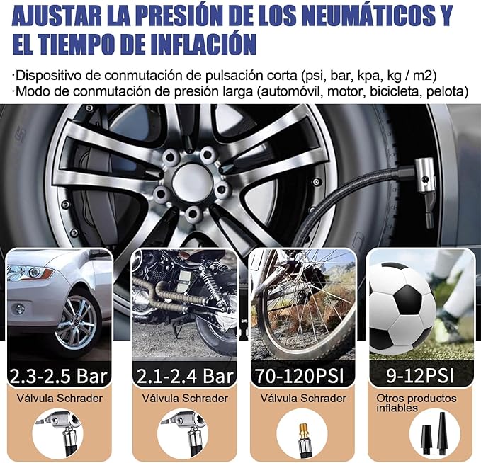 COMPRESOR DE AIRE CON WIRELESS DIGITAL EG-216