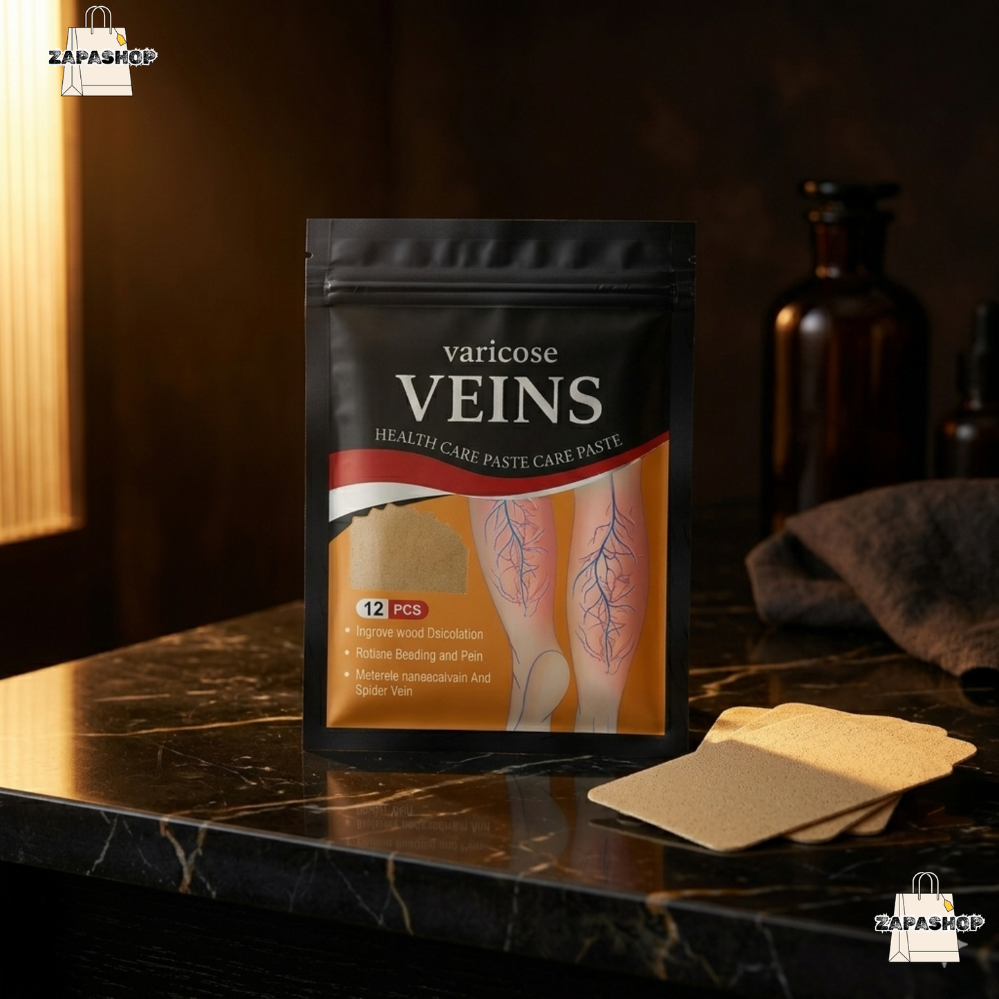 🌿 Parches para Várices — Alivio Natural, Piernas Ligeras desde la Primera Noche