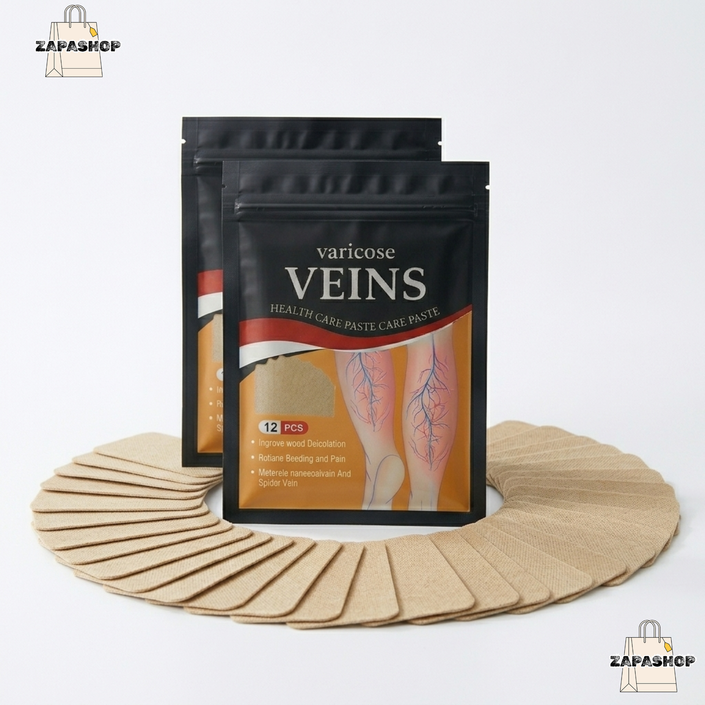 🌿 Parches para Várices — Alivio Natural, Piernas Ligeras desde la Primera Noche