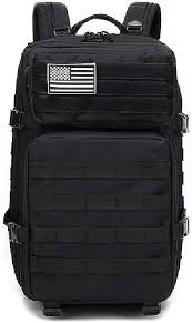MOCHILA TACTICA (NEGRA)