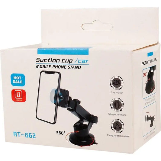 SOPORTE DE CELULAR PARA VEHICULO MAGNETICO RT-662