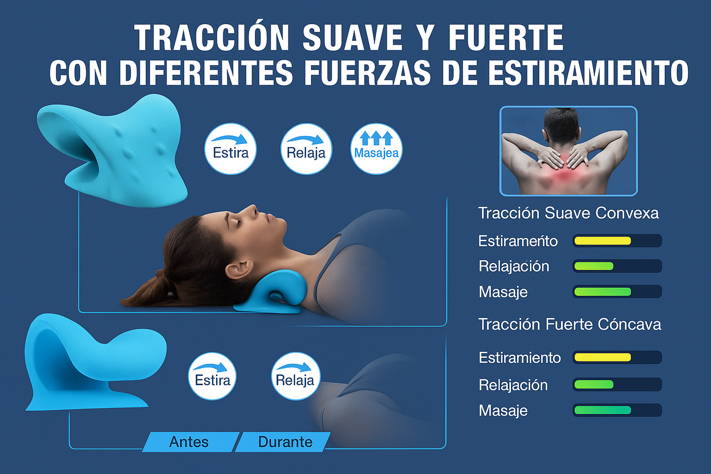 ALMOHADA RELAJANTE DE CUELLO